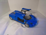 MotorMax  Pagani  Huayra  Diecast - Blue - 1:24 Parts
