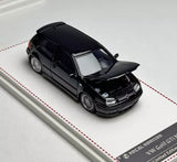FH 1:64 Black VW Golf GTI MK4 Coupe Sports Model Diecast Metal Car Toy