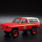 1984 CHEVY CHEVROLET BLAZER M1009 SQUAREBODY ALASAKA FIRE 1:64 DIECAST MODEL CAR Toy