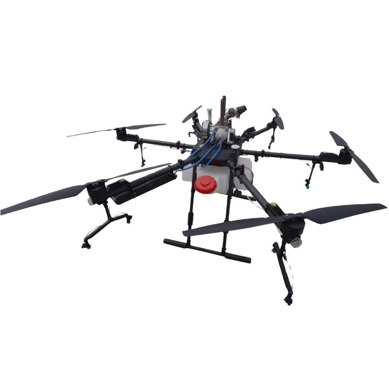 Multirotor drone with multiple propellers and onboard camera module