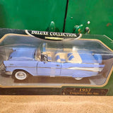 Road signature 1/18 1957 chevy bel-air convertible diecast new Blackstone MA