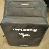 Typhoon H drone carrying case with Typhoon logo and small drone graphic