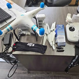 Phantom 3 drone with Gannett fishing bait dropping system . Cypress TX Drone