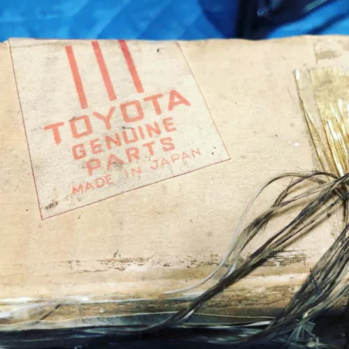 Toygita Genuine Parts label on cardboard, Made in Japan