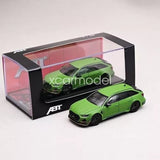 LM CM 1:64 scale Green RS6-R ABT Wagon Racing Sports  Diecast Metal Model Toy Parts