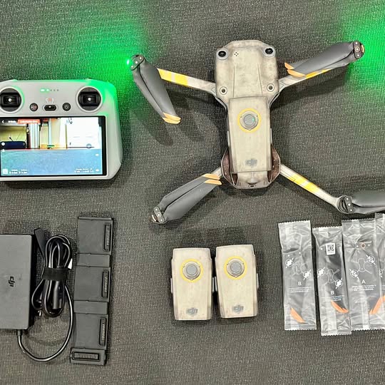 DJI Mavic Air 2s drone with controller and two batteries