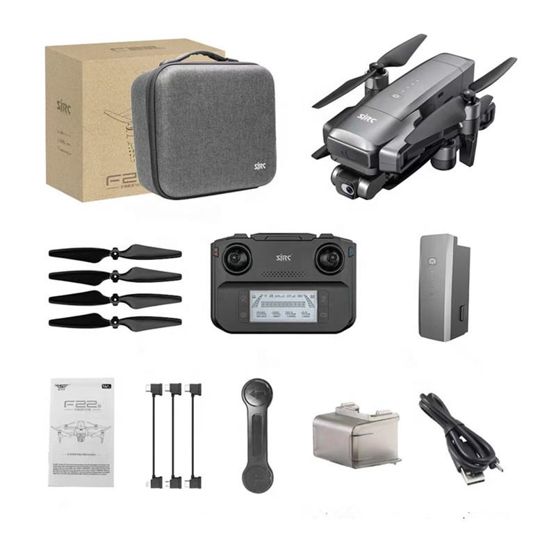 Mini quadcopter drone kit with 4K camera, GPS, carry case and accessories