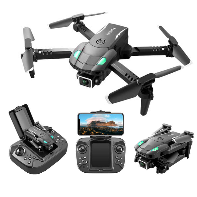 S128 Mini Drone 4K HD Dual Camera Aerial Photography Four Axis Aircraft Fixed Height Three Side Obstacle Avoidance RC UAV Drone