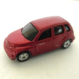 Maisto Daimler Chrysler 2000 Red PT Cruiser 1:64 Diecast Made in China Parts