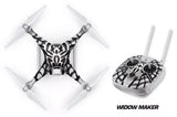 DJI Phantom 4 Drone Wrap RC Quadcopter Decal Sticker Custom Skin Accessory WIDOW Drone