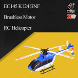 Wltoys XK EC145 K124 6CH 3D 6G Brushless Motor RC Helicopter BNF Aircraft Drone Drone