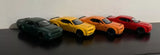 Dodge Challenger SRT DEMON 1/36 Scale Diecast Model Car Bundle of 4 NEW Toy