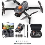 Drone with Camera for Adults Brushless Motor FPV Foldable RC Drones for Kids with 2 Batteries HD 10 Rego Park NY Drone