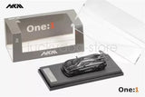 HKM 1:64 Scale Agera Half Carbon Chrome Black Diecast Car Parts