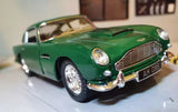 Aston Martin DB5 1:36 32 Green Toy Kinsmart Diecast Scale Model Car 1963 UNBOXED Toy