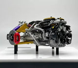 VMB 1:18 Huayra Engine System Display Collection Model Diecast Metal Car Parts