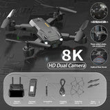 5G GPS Drone 8K Obstacle Avoidance Dual HD Camera Quadcopter RC Distance 3000M Drone