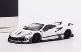 Aurora 1:64 White Tributo Mansory Sports Diecast Metal Car Parts