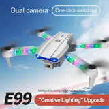 NEW Drone X Pro Quadcopter 5G 4K GPS with HD Dual Camera WiFi FPV Foldable RC US Drone