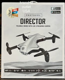 Protocol Director Foldable Drone with Live Streaming HD Camera & App Features 3 Drone