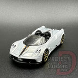 Hot Wheels '17 Pagani Huayra Roadster White 2023 Diecast Multipack New Parts