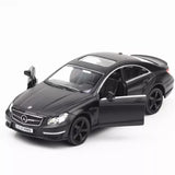 1:36 CLS 63 AMG Diecast Model Car Toy Vehicle Kids Toys for Boys Matte Black Toy