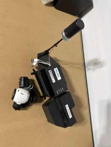 3-axis gimbal camera with mounted drone payload module