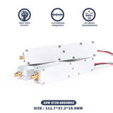 20W 5.8G 5725-5850MHz GaN VCO Module Anti FPV Module Anti Drone Module for Drone signal Jamming and Dji Mavic Shielding Device Drone