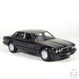 1:36 Jaguar XJ6 w/ Stand Logo Model Car Diecast Vehicle Collection Gift Black Toy