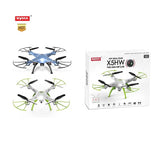 Best Selling Syma X5HW FPV RC Drone 2.4G Long Range UAV Headless Mode LED Backlight and Remote Control WIFI 2.4G Drones for Kids Drone