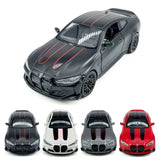 1:36 BMW M4 CSL Toy Car Diecast Alloy Zinc Model Car Boys Toys for Kids Gifts Toy