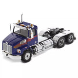 Diecast Masters Western Star 4700 SB Tandem Day Cab Truck-Tractor - Blue | Real Parts