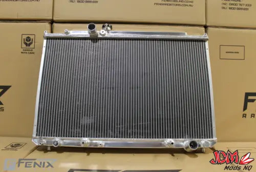 Silver diecast sedan front grille with mesh radiator