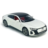 1:36 2019 Audi RS e-tron GT EV Model Car Diecast Toy Vehicle Kids Gifts White Toy