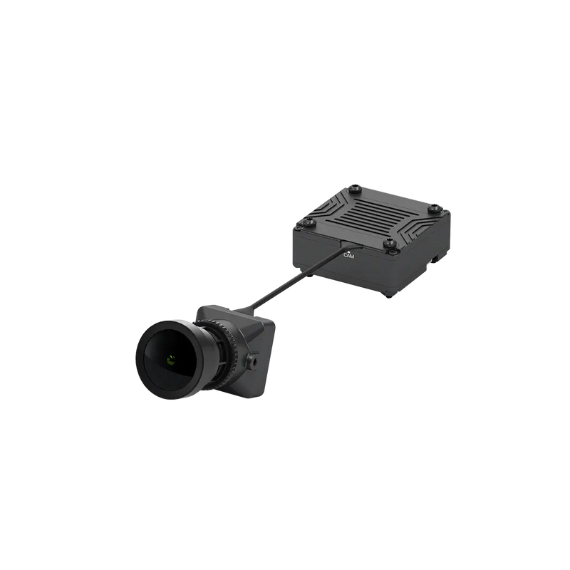 256SL High Resolution Infrared FPV Drone Camera Night Vision Carbon Fiber Frame AI Image Zero LUX Sensor Black White Plastic Drone