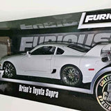 Fast And Furious 1/18 Supra White Diecast - Very rare - NewGrand Prairie TX