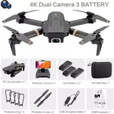 Premium Quality  4K Wide Angle Dual Camera Drone / Quadcopter  WIFI FPV V4 Drone