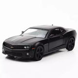 1:36 Chevrolet Camaro Model Car Diecast Toy Vehicle Kids Gift Collection Black Toy
