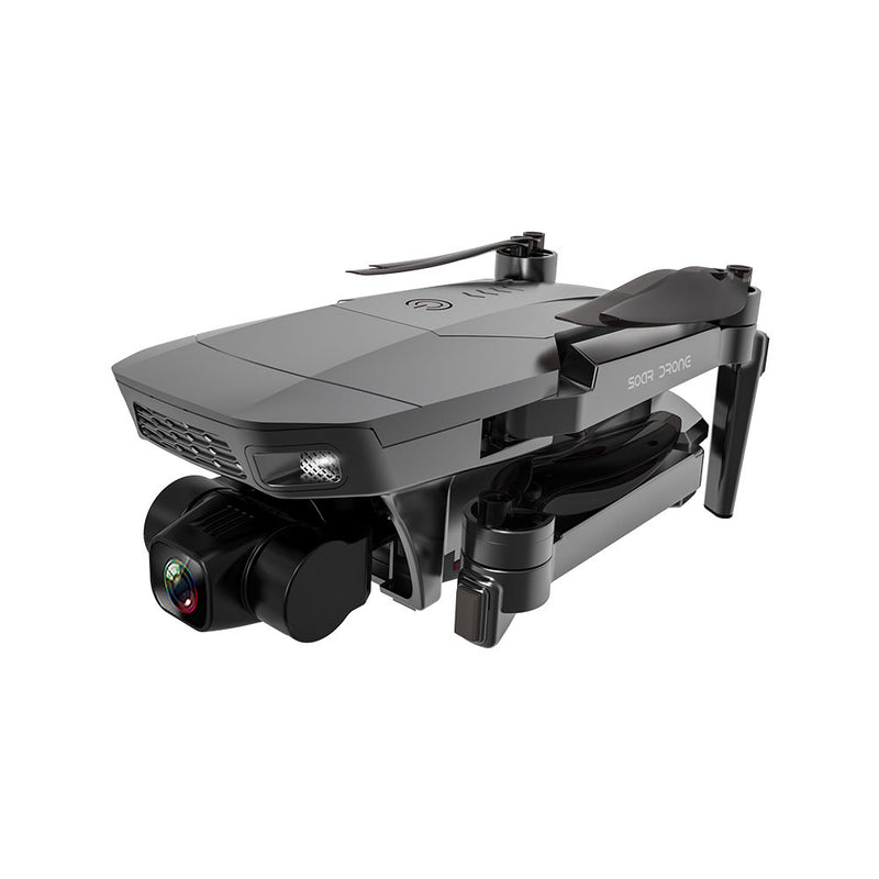 ZLRC GPS drone with 3-axis gimbal camera, foldable arms and front lights