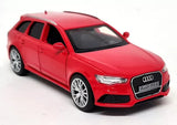 Tayumo 1/36 - Audi RS6 Avant Red LHD Diecast model car Toy