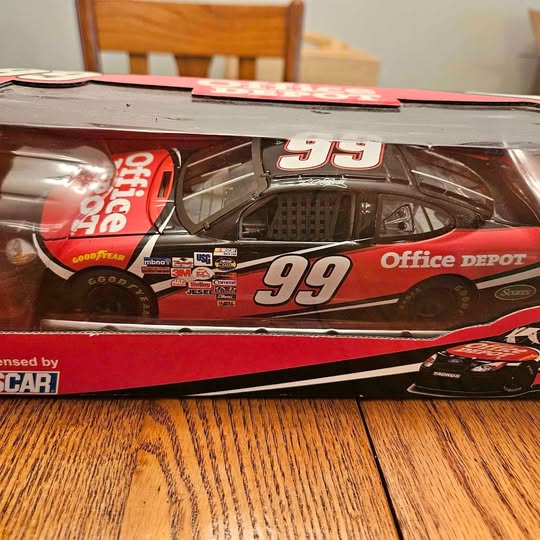 1:24 diecast race car model with Office Depot 99 graphics