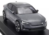 wonderful diecast-modelcar POLESTAR 2 2024 -  thunder grey metallic - scale 1/43 Parts