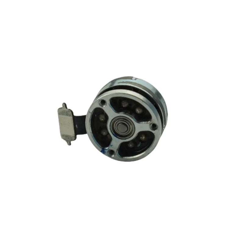 Gimbal camera pitch motor with metal housing and wiring connector