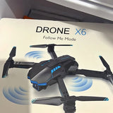 COOEURINS RC Drone With HD Dual Camera Optical Flow Location WiFi FPV Obstacle Avoidance Foldable San Francisco CA Drone
