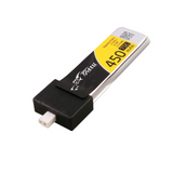 450mAh 3.8V High Voltage 75C 1S1P Lipo Battery Pack for Small FPV Rc Airplane Drone