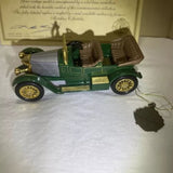 Matchbox Diecast Model Car YMS07-M - 1914 Prince Henry Vauxhall - Green Parts