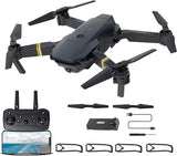 4K Foldable Drone with 1080P HD Camera, WiFi FPV, One-Key Takeoff/Landing Drone
