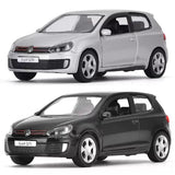 1:36 Golf 6 Volkswagen Alloy Car Model Diecasts Metal Toy Vehicles Sound Light Toy