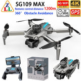 ZLL SG109MAX Drone GPS 4K HD Dual Camera Obstacle Avoidance FPV Quadcopter Drone