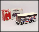 TOMICA 1 HINO GRANDVIEW BUS 1/154 TOMY DIECAST CAR  MADE IN JAPAN Parts
